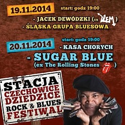 Bilety na Stacja Czechowice-Dziedzice Rock & Blues Festiwal - Jacek Dewódzki, Śląska Grupa Blusowa