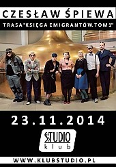 Bilety na koncert Czesław Śpiewa. Trasa "Księga Emigrantów. Tom 1" w Krakowie - 23-11-2014