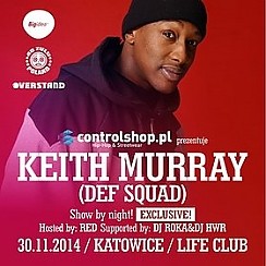 Bilety na koncert KEITH MURRAY (DEF SQUAD) w Katowicach! - 30-11-2014