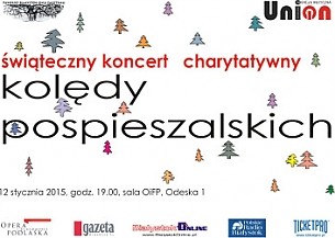 Bilety na koncert Kolędy Pospieszalskich - Charytatywny Koncert Świąteczny w Białymstoku - 12-01-2015