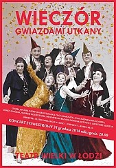 Bilety na koncert WIECZÓR GWIAZDAMI UTKANY w Łodzi - 31-12-2014