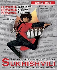 Bilety na spektakl Narodowy Balet Gruzji  "Sukhishvili" - Warszawa - 27-01-2015