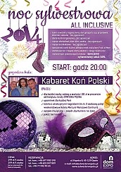 Bilety na kabaret Sylwester z Kabaretem Koń Polski w Opolu - 31-12-2014