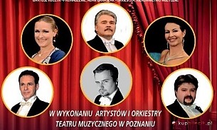 Bilety na koncert Noworoczny - Najpiękniejsze arie i duety z operetek i musicali w Gnieźnie - 04-01-2015