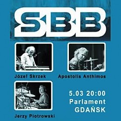 Bilety na koncert SBB (Skrzek, Anthimos, Piotrowski) w Gdańsku - 05-03-2015