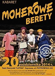 Bilety na kabaret Moherowe Berety - Beata Chren, Elżbieta Okupska, Małgorzata Gadecka, Marta Tadla w Puławach - 20-02-2015