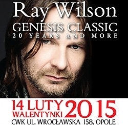 Bilety na koncert Ray Wilson - Genesis Classic - 20 Years & More... w Opolu - 14-02-2015