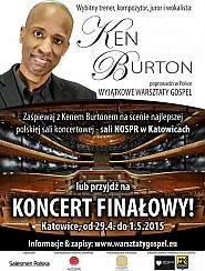 Bilety na koncert gospel z Kenem Burtonem w Katowicach - 01-05-2015