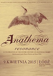 Bilety na koncert ANATHEMA w Łodzi - 09-04-2015