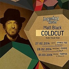 Bilety na koncert Legendary Beats - Coldcut / Matt Black - Audio-Visual Show w Krakowie - 01-03-2014
