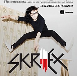 Bilety na koncert Skrillex w Gdańsku - 13-02-2015