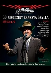 Bilety na koncert 80. urodziny Ernesta Brylla w Warszawie - 28-02-2015