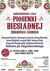 Bilety na koncert Jubileuszowa Gala Piosenki Biesiadnej Zbigniewa Górnego - 20 lat w Częstochowie - 11-03-2015
