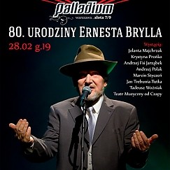 Bilety na koncert Ernest Bryll - 80. urodziny w Warszawie - 28-02-2015