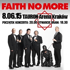 Bilety na koncert FAITH NO MORE w Krakowie - 08-06-2015