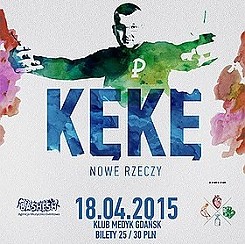 Bilety na koncert KęKę @ Gdańsk - 18-04-2015