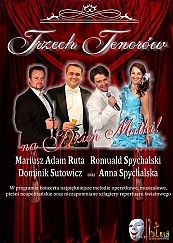 Bilety na koncert Wielka Gala Trzech Tenorów w Łodzi - 26-05-2015