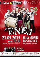 Bilety na koncert Niećpa 2015 - Enej w Lublinie - 21-05-2015