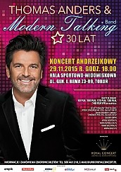 Bilety na koncert Thomas Anders &&& Modern Talking Band - 30 lat - Jubileuszowy koncert - 30 lat Modern Talking w Toruniu - 29-11-2015