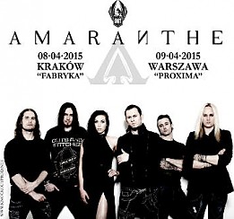 Bilety na koncert Amaranthe + support w Krakowie - 08-04-2015