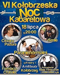 Bilety na kabaret VI Kołobrzeska Noc Kabaretowa w Kołobrzegu - 18-07-2015