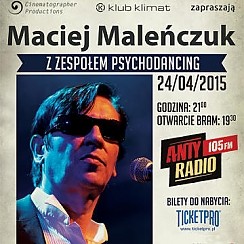 Bilety na koncert Maciej Maleńczuk z Zespołem Psychodancing w Bielsku-Białej - 24-04-2015