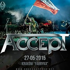 Bilety na koncert Accept + Reds' Cool w Krakowie - 27-05-2015