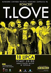 Bilety na koncert T.LOVE - Koncert zespołu T.LOVE w Opolu - 18-07-2015