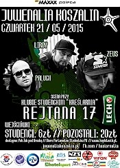Bilety na koncert ZEUS / PALUCH / LIROY + Steamlove - Juwe_Czwartek: ZEUS // PALUCH // LIROY+Steamlove w Koszalinie - 21-05-2015