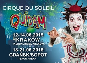 Bilety na kabaret Cirque Du Soleil: Quidam w Krakowie - 13-06-2015