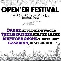 Bilety na Open`er Festival 2015