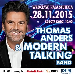 Bilety na koncert Thomas Anders & Modern Talking Band - Koncert Andrzejkowy we Wrocławiu - 28-11-2015