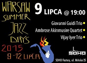 Bilety na koncert WSJD: Giovanni Guidi Trio, Ambrose Akinmusire Quartet, Vijay Iyer Trio w Warszawie - 09-07-2015