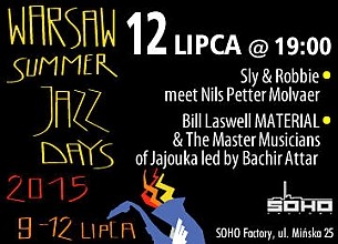 Bilety na koncert WSJD: Sly & Robbie meet Nils Petter Molvaer, Bill Laswell Material w Warszawie - 12-07-2015