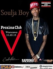 Bilety na koncert Soulja Boy - Koncert Soulja Boy! w Warszawie - 31-05-2015