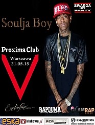 Bilety na koncert Soulja Boy w Warszawie - 31-05-2015