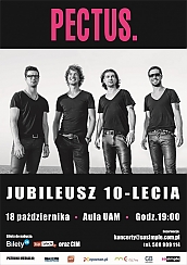 Bilety na koncert PECTUS. JUBILEUSZ 10-LECIA w Poznaniu - 27-10-2015