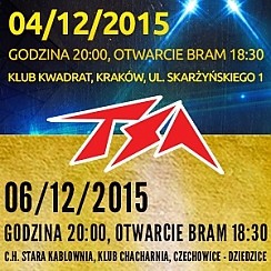 Bilety na koncert TSA w Czechowicach-Dziedzicach - 06-12-2015