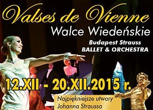 Bilety na koncert Valses de Vienne - Walce Wiedeńskie - Opole - 15-12-2015