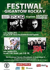 Bilety na Festiwal Gigantów Rocka V - Bracia z gościnnym udziałem Krzysztofa Cugowskiego