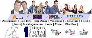 Bilety na kabaret 1.Festiwal Disco Baboszewo: Piękni i Młodzi, Akcent, Focus - 31-07-2015