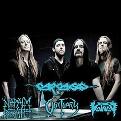 Bilety na koncert Carcass, Napalm Death, Obituary, Voivod w Warszawie - 12-11-2015