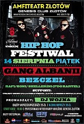 Bilety na Hip Hop Festiwal Złotów - Gang Albanii, Bezczel, Rafi/Koni/Shellerini 