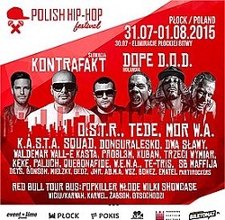 Bilety na POLISH HIP-HOP FESTIVAL PŁOCK 2015