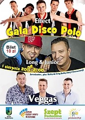 Bilety na koncert Gala Disco Polo - Effect, Long & Junior i Veegas w Jarosławcu - 01-08-2015