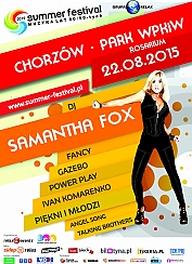 Bilety na Summer Festival 2015 - Samantha Fox, Fancy, Gazebo, Power Play, Ivan Komarenko, Piękni i Młodzi, Angel Song, Talking Brothers