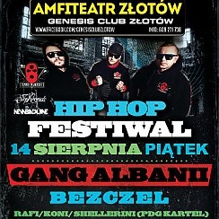 Bilety na Hip Hop Festiwal: Gang Albanii, Bezczel, Rafi, Koni, Sheller