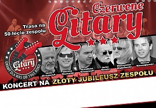 Bilety na koncert Czerwone Gitary - 50 lecie zespołu w Augustowie - 18-10-2015