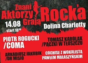 Bilety na koncert Znani Aktorzy Grają Rocka w Strzelinku - 14-08-2015