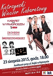 Bilety na kabaret Kętrzyński Wieczór Kabaretowy 2015 - Kabaret Pod Wyrwigroszem, Świerszczychrząszcz i Zachodni w Kętrzynie - 23-08-2015